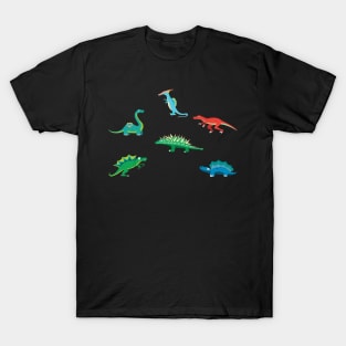 Dinosaurs Hanging Out 2 T-Shirt